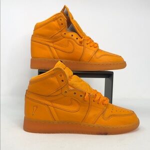 Nike Air Jordan 1 Retro High OG Gatorade Orange AJ6000-880 Youth Shoes-Size 6.5Y